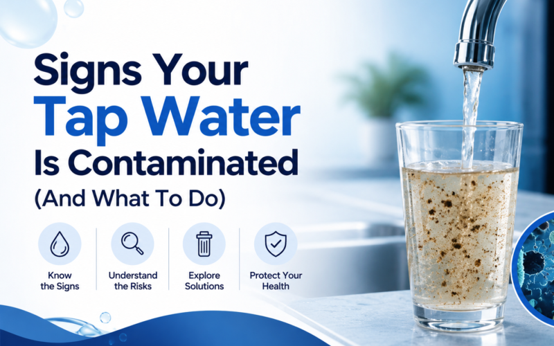 Signs Your Tap Water Is Contaminated (And What To Do)