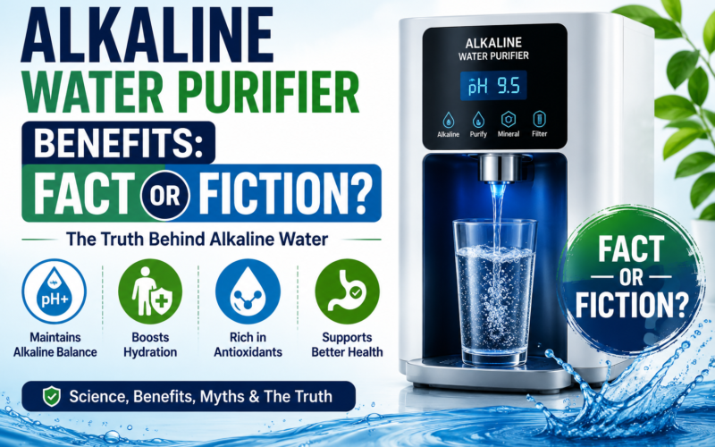 Alkaline Water Purifier Benefits: Fact or Fiction